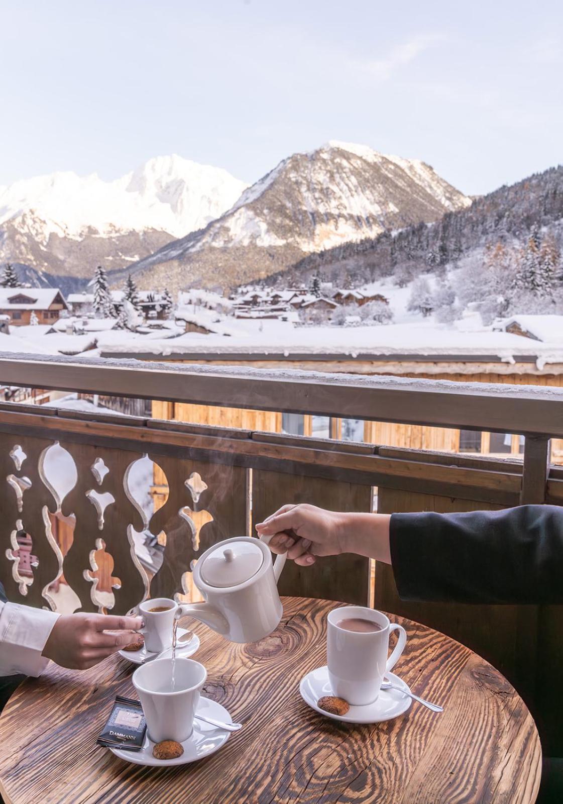 Les Peupliers Hotel Courchevel Luaran gambar